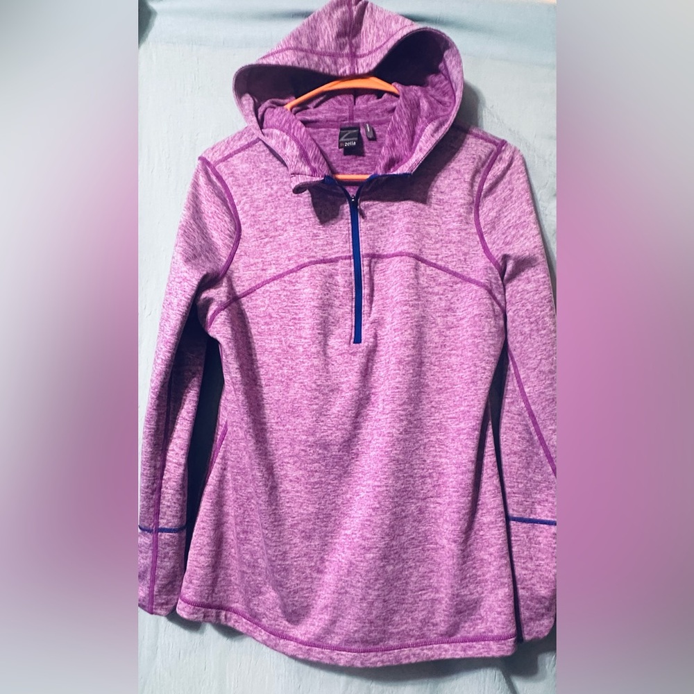 Purple Hooded sweater